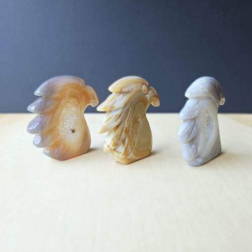 Druzy Agate Eagles | The Clarity Guardian