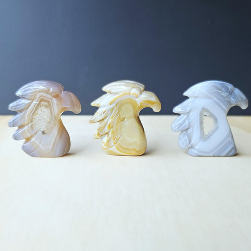 Druzy Agate Eagles | The Clarity Guardian