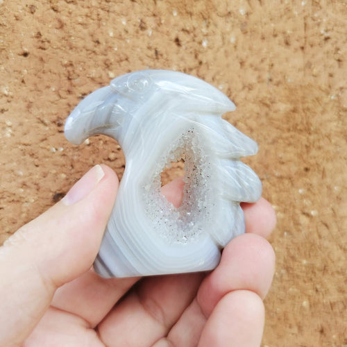 Druzy Agate Eagles | The Clarity Guardian