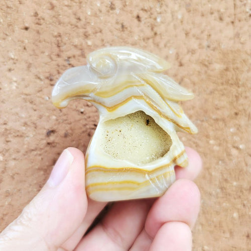 Druzy Agate Eagles | The Clarity Guardian
