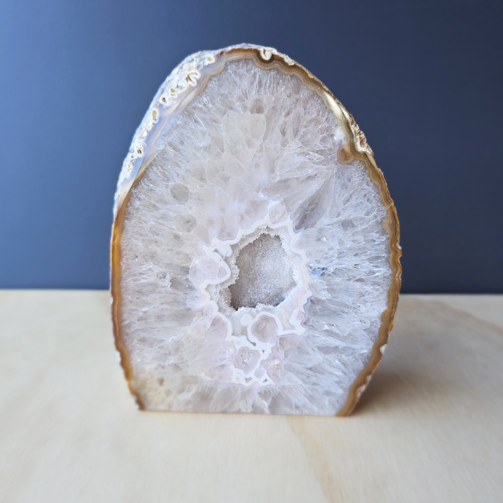 Druzy Agate | Geode 2.8kgs – Divine Crystal Heart