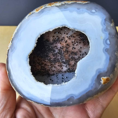 Druzy Agate Geode Capsules | Ancient Spark Geode