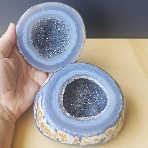 Druzy Agate Geode Capsules | The Celestial Keep