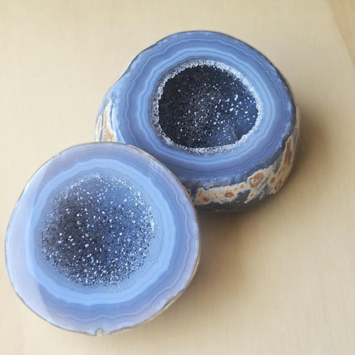 Druzy Agate Geode Capsules | The Celestial Keep
