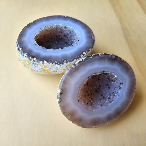 Druzy Agate Geode Capsules | Timeless Flow