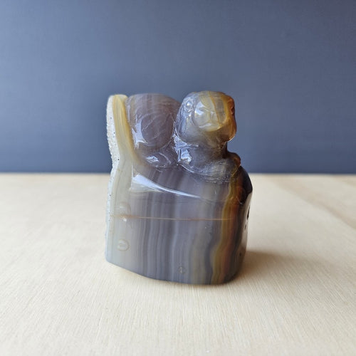 Druzy Agate Hare | The Gentle Leaper