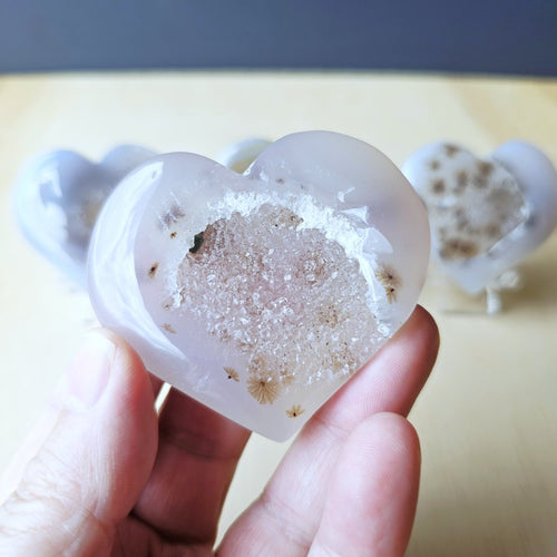 Druzy Agate Hearts | Heart Tingles