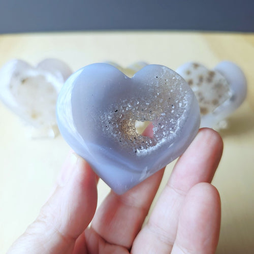 Druzy Agate Hearts | Heart Tingles