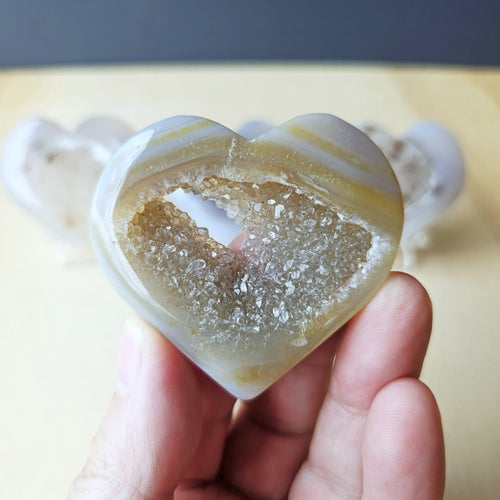 Druzy Agate Hearts | Heart Tingles