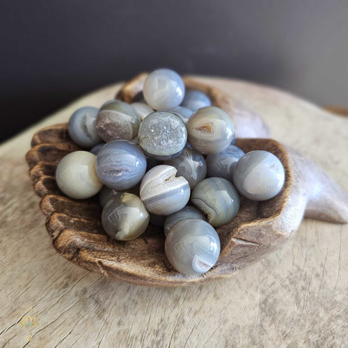 Druzy Agate Mini Spheres