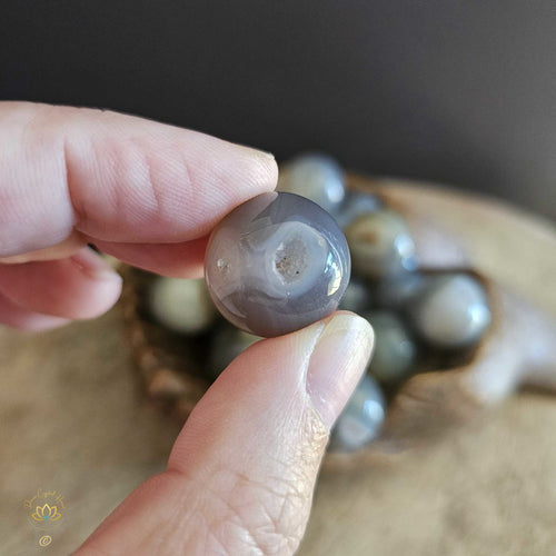 Druzy Agate Mini Spheres