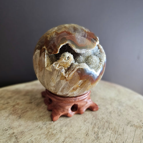 Druzy Agate | Sphere 847gms