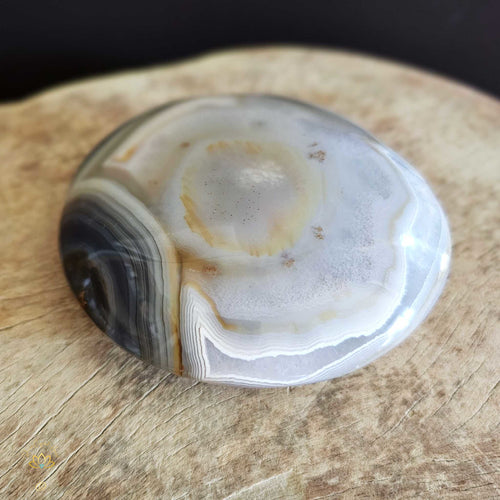 Druzy Quartz In Agate | Disc 509gms