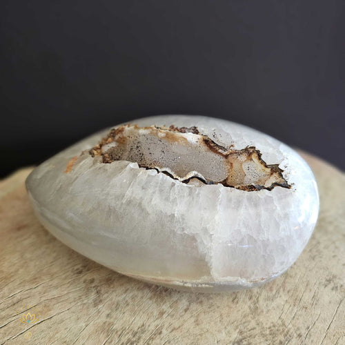 Druzy Quartz In Agate | Egg 1.341kgs