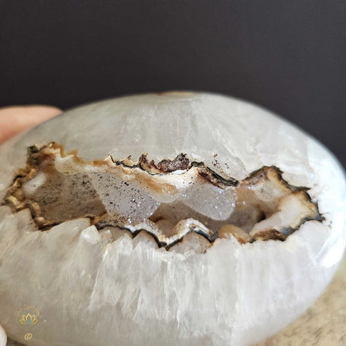 Druzy Quartz In Agate | Egg 1.341kgs