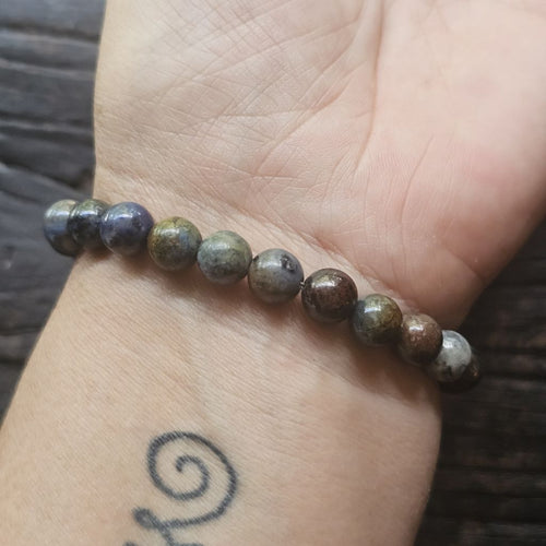 Dumortierite Crystal Bracelet | Spiritual Awareness