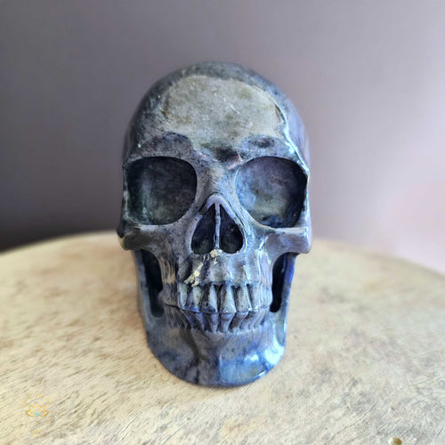 Dumortierite Skull | Guardian Of Higher Wisdom