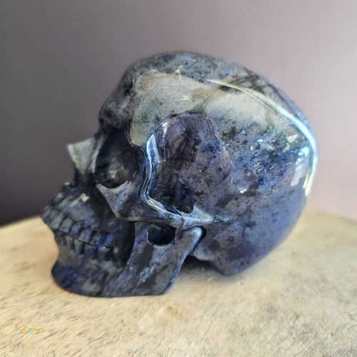 Dumortierite Skull | Guardian Of Higher Wisdom