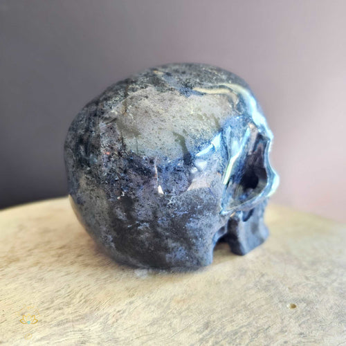 Dumortierite Skull | Guardian Of Higher Wisdom