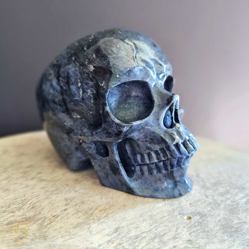 Dumortierite Skull | Guardian Of Higher Wisdom