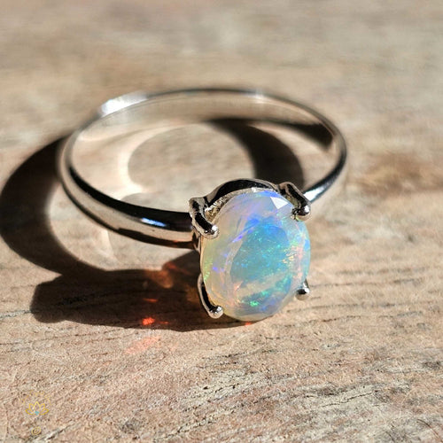 Ethiopian Opal Ring | Vibrant Compass