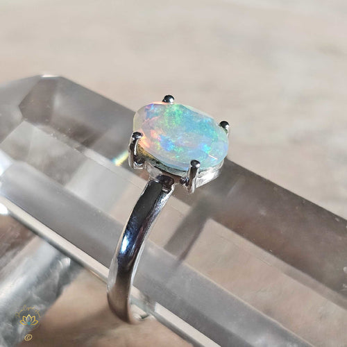 Ethiopian Opal Ring | Vibrant Compass