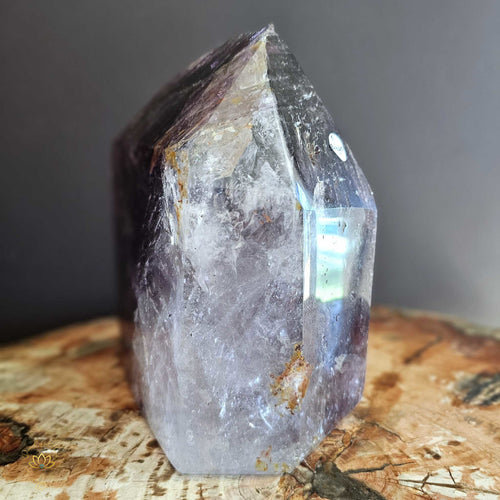 Extra Large Smoky Amethyst With Multiple Enhydros