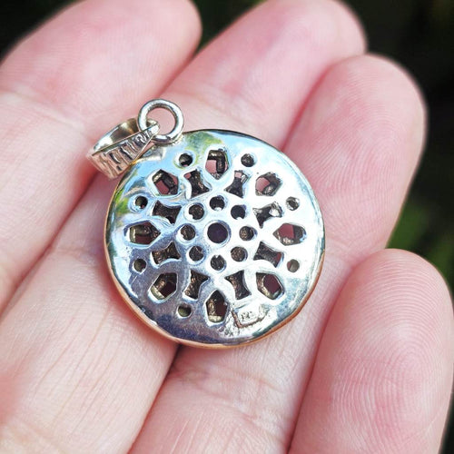 Faceted Amethyst, Ruby & Zircon Pendant | Turkish Delight