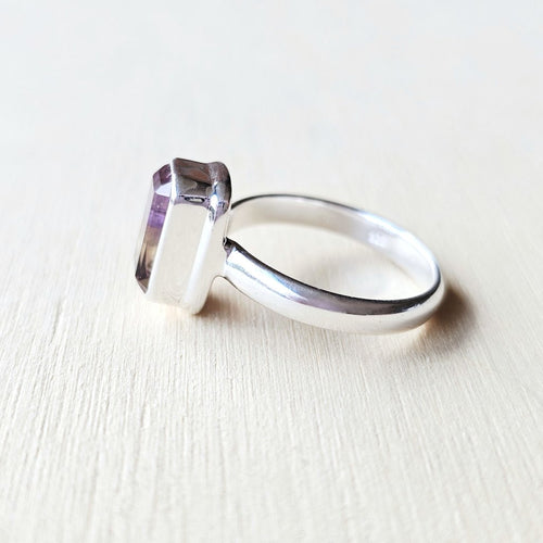 Faceted Ametrine Ring | Inner Transformation