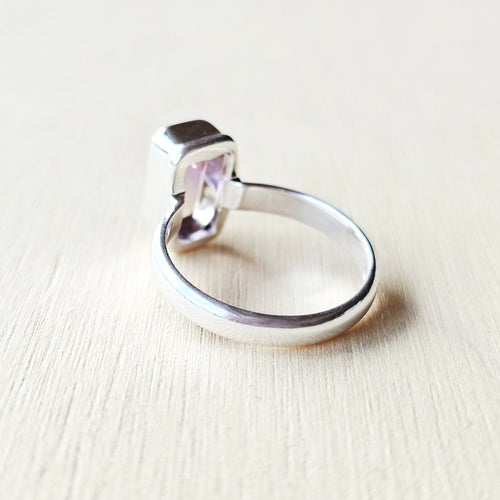 Faceted Ametrine Ring | Inner Transformation