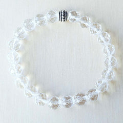 Faceted Clear Quartz Bracelet | Amplify Your Energy