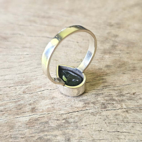 Faceted Emerald Ring | Spiritual Companion