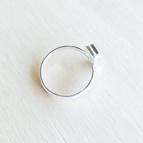 Faceted Green Kyanite Ring | Auric Thread