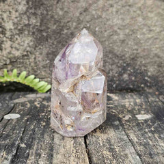 Faceted Inclusion Amethyst Freeform | Gateway To Clarity