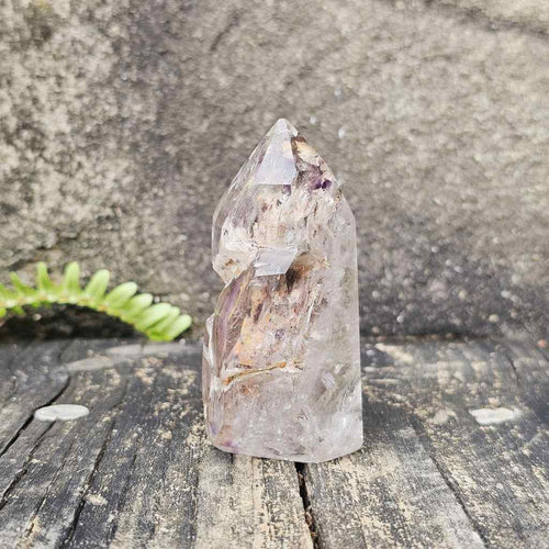 Faceted Inclusion Amethyst Freeform | Gateway To Clarity