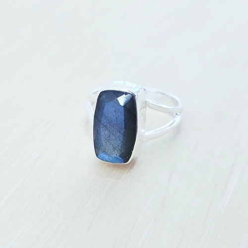 Faceted Labradorite Ring | Infinite Possibilities