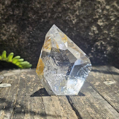 Faceted Quartz Freeform | Celestial Veil