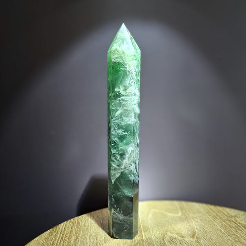 Feathered Green Fluorite | Tower 744gms