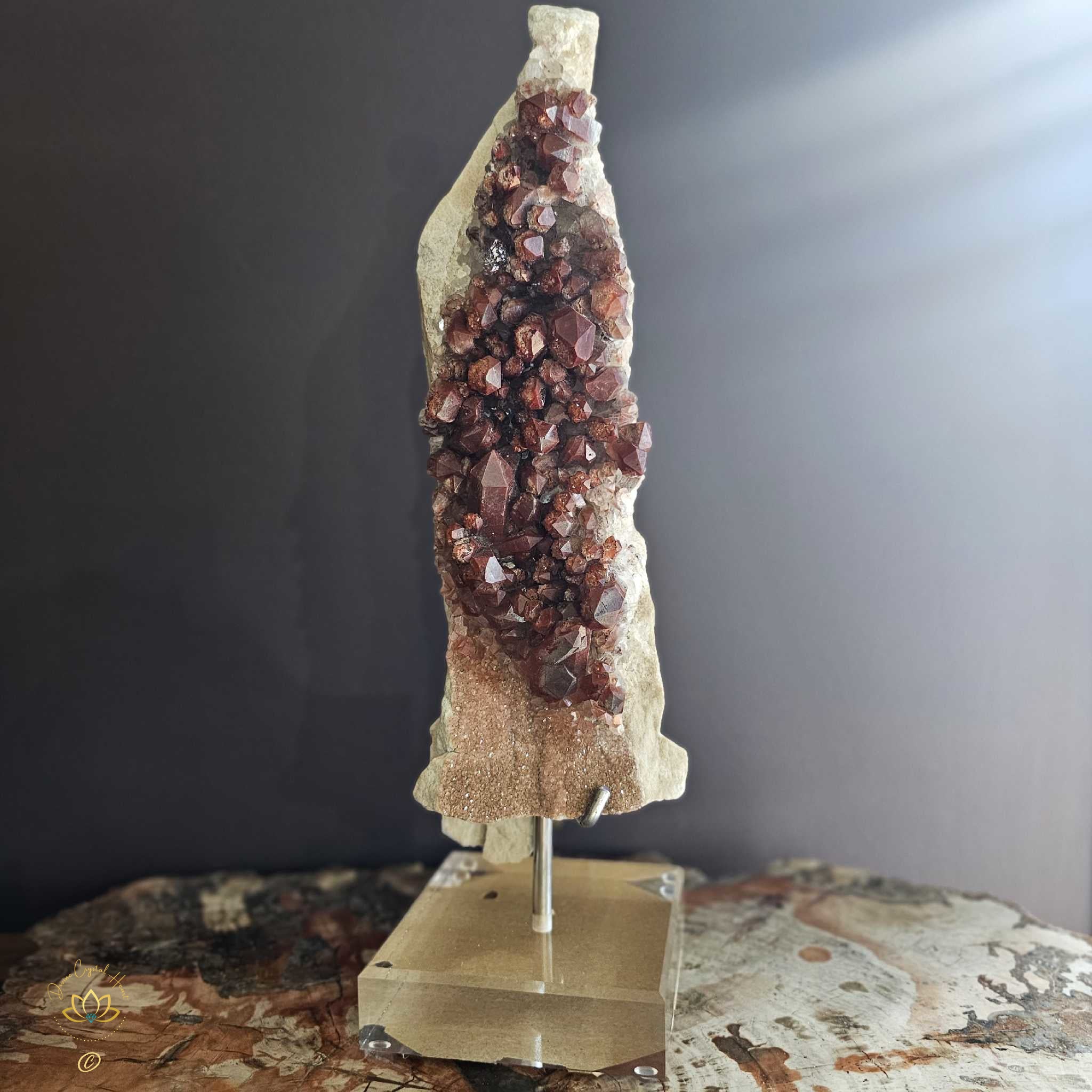 Ferruginous Quartz | Cluster 4kgs – Divine Crystal Heart