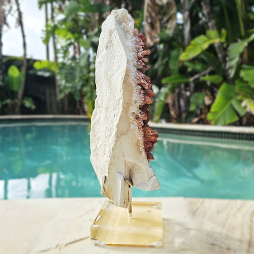 Ferruginous Quartz Cluster | Brazil