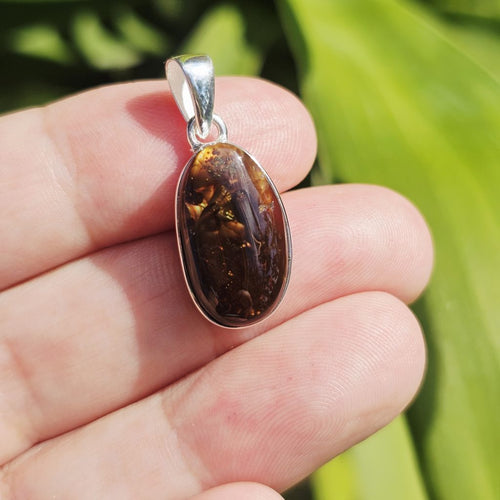 Fire Opal Pendant | Eternal Flame