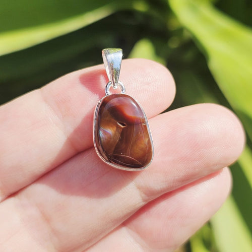 Fire Opal Pendant | Solar Flame