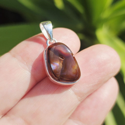 Fire Opal Pendant | Solar Flame