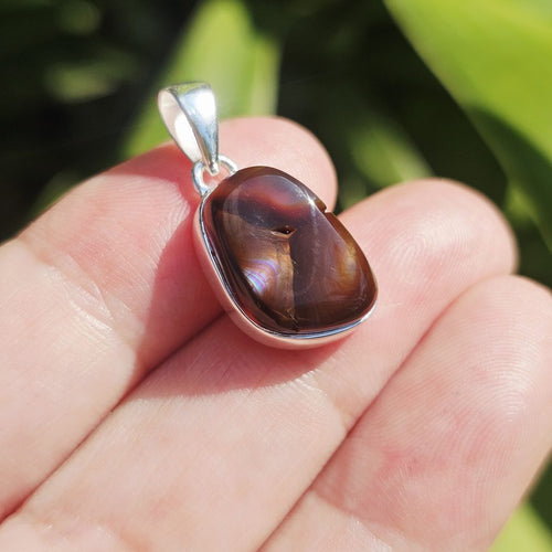 Fire Opal Pendant | Solar Flame