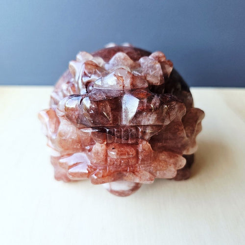 Fire Quartz Dragon Turtle | Ember Guardian