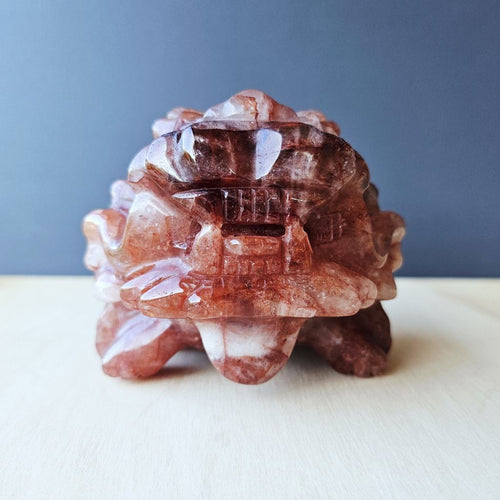 Fire Quartz Dragon Turtle | Ember Guardian