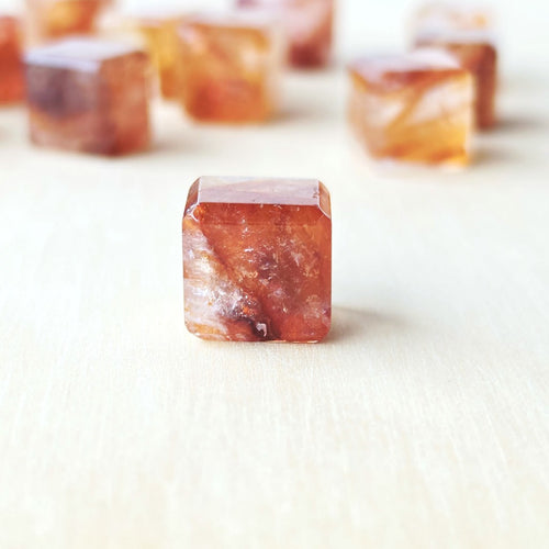 Fire Quartz High Grade Cubes | The Fire Within