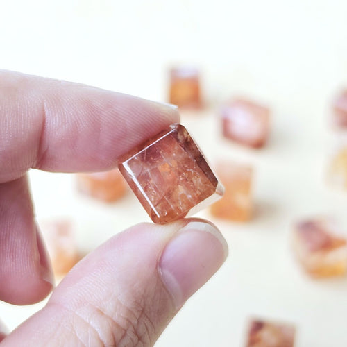 Fire Quartz High Grade Cubes | The Fire Within
