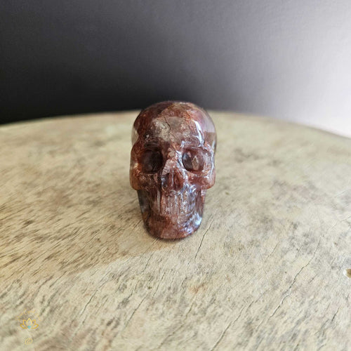 Fire Quartz Skull | Vibrant Friend