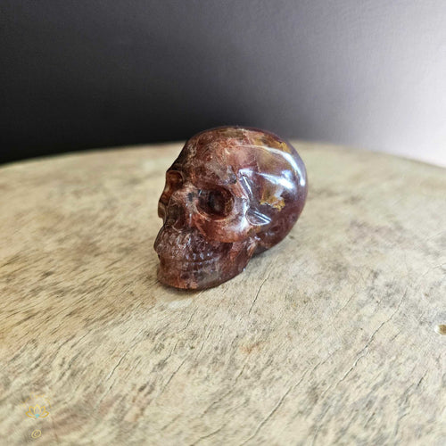 Fire Quartz Skull | Vibrant Friend